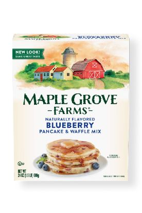Picture of Maple Grove Farms Mgf Pancake Mix Blueberry 24 Oz