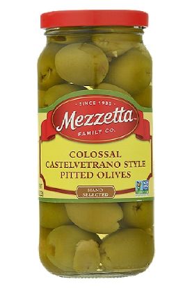 Picture of Mezzetta Colossal Castelvetrano Pitted Olives 8 Oz