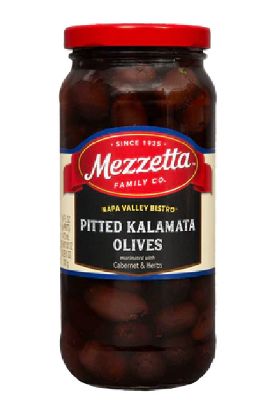 Picture of Mezzetta Pitted Kalamata Olives With Cabernet And Herbs 16 Oz