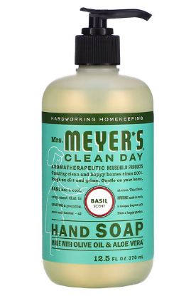 Picture of Mrs. Meyer/'s Hand Soap Basil 12.5 Oz