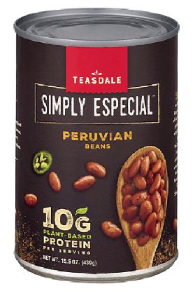 Picture of Teasdale Simply Especial Peruvian Beans 15.5 Oz