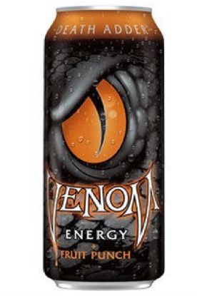 Picture of Venom Fruit Punch Energy Drink 16 Oz