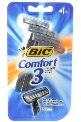 Picture of Bic Comfort 3 For Men Sensitive 4 Ct