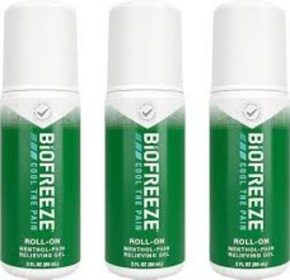 Picture of Biofreeze Roll On Menthol Pain Relieving Gel 3 Oz