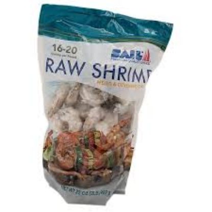 Picture of Eightylong Shrimp/'S Raw Peeled & Deveined Tail On 16/20 1 Lb