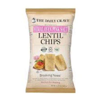 Picture of The Daily Crave Lentil Chips Himalayan Pink Salt 4.25 Oz