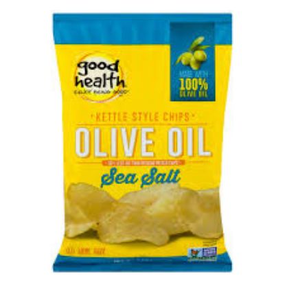 Picture of Good Health Kettle Chips Potato Chips Olive Oil Sea Salted 5 Oz