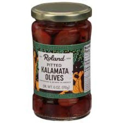 Picture of Roland Olives Kalamata Pitted 170 Grams