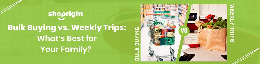 weekly grocery shopping tips