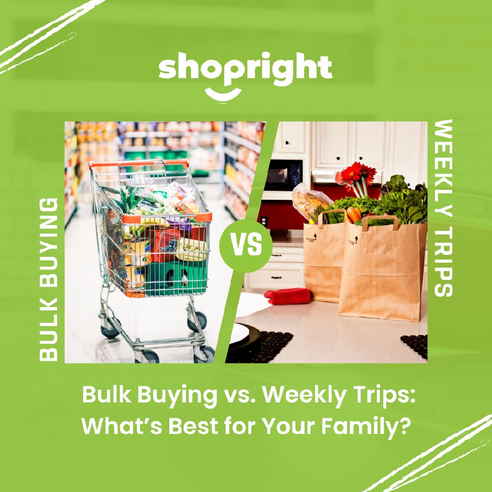 weekly grocery shopping tips
