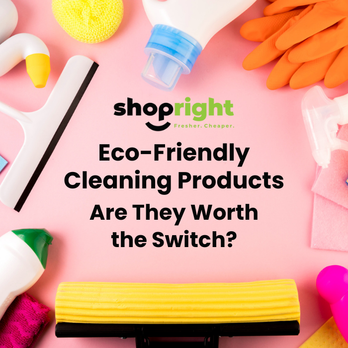 Green cleaning supplies